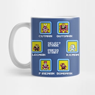 Mega Man Stage Select Mug